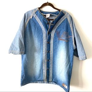 Vintage 90’s Vibes GL Denim Shirt Thick L